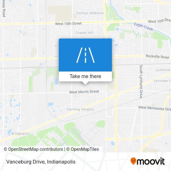 Mapa de Vanceburg Drive