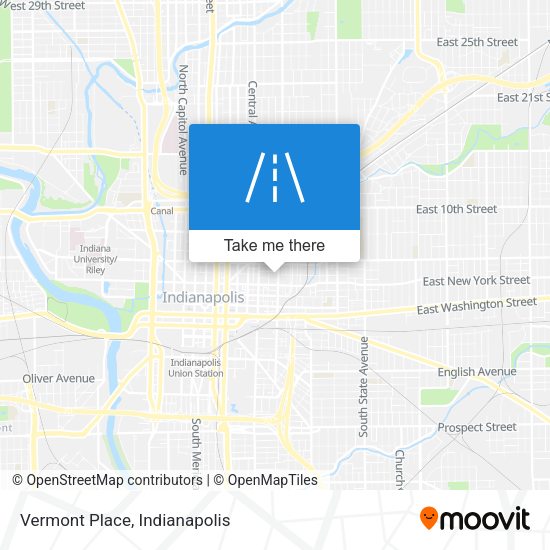 Vermont Place map