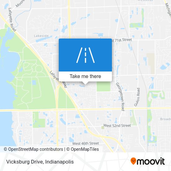 Mapa de Vicksburg Drive