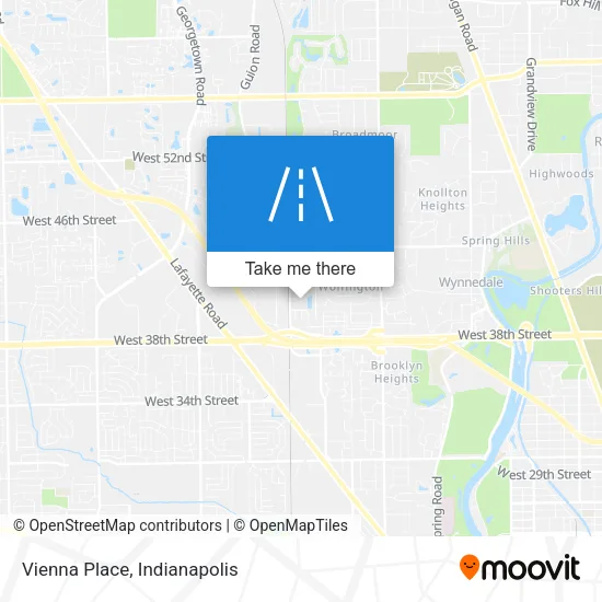 Vienna Place map