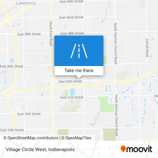Mapa de Village Circle West