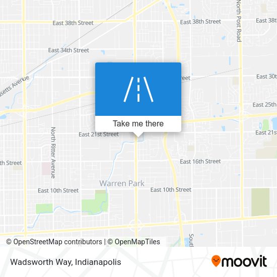 Mapa de Wadsworth Way