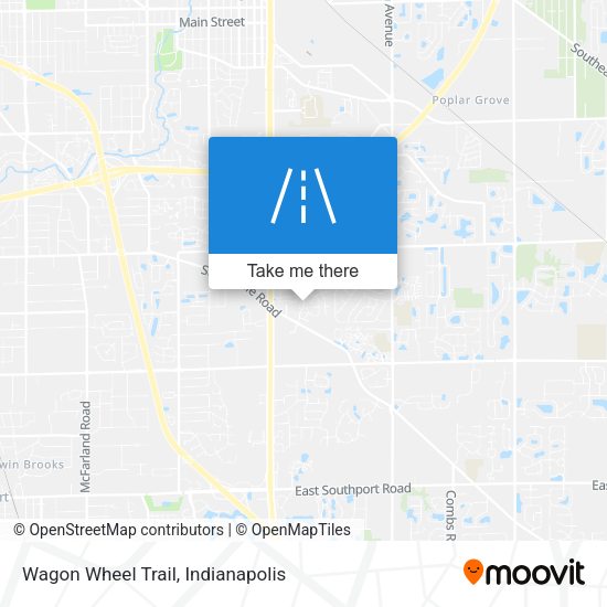 Mapa de Wagon Wheel Trail
