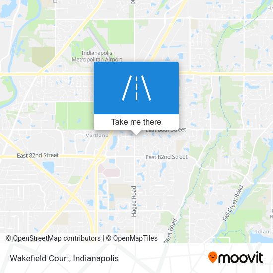 Wakefield Court map