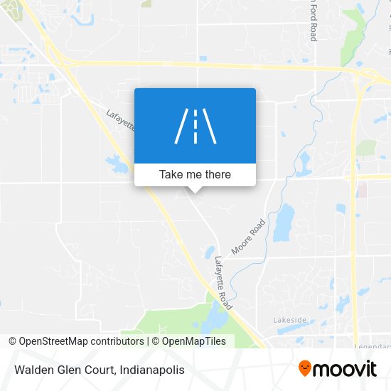 Walden Glen Court map