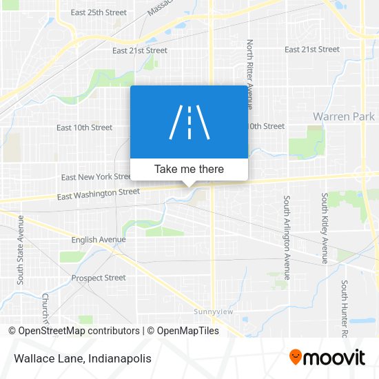Mapa de Wallace Lane