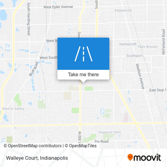 Mapa de Walleye Court