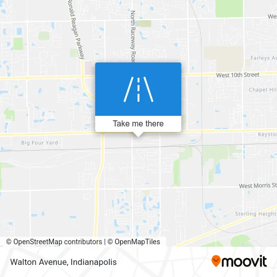 Walton Avenue map