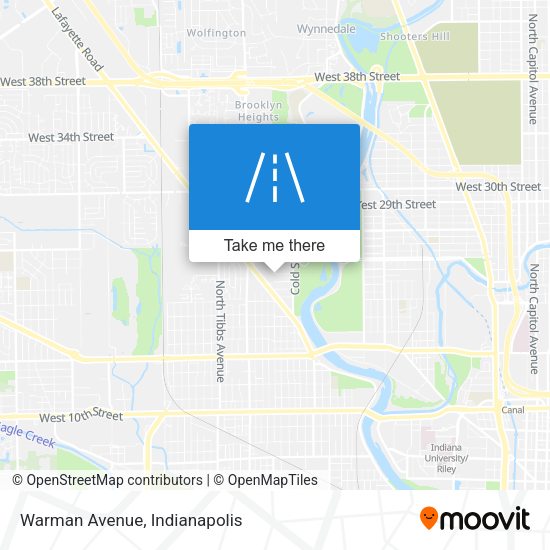 Mapa de Warman Avenue