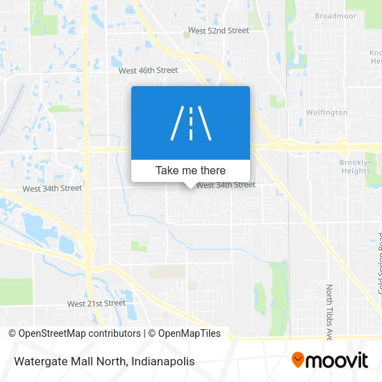 Watergate Mall North map