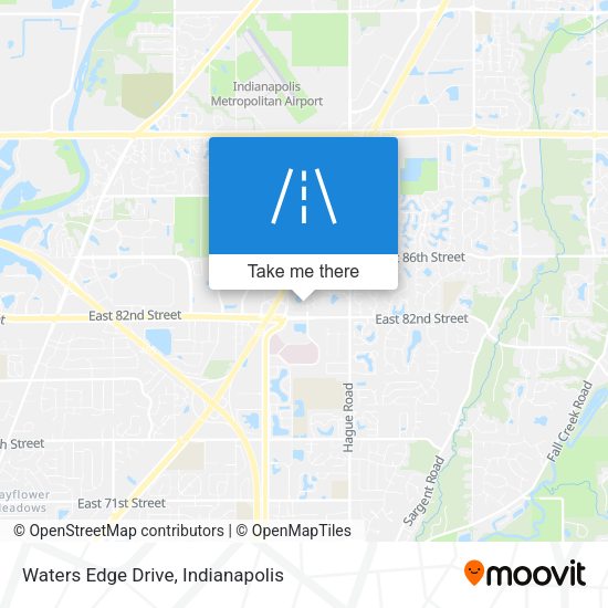 Mapa de Waters Edge Drive
