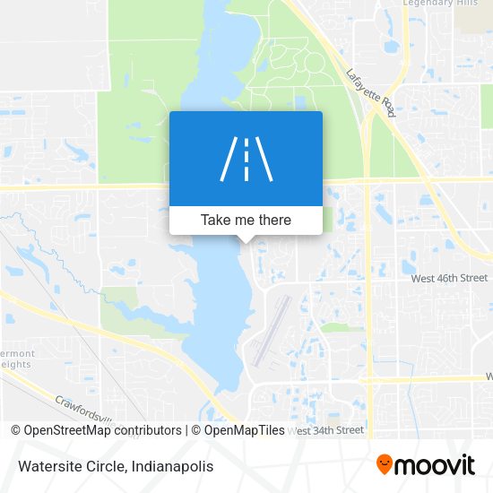 Watersite Circle map