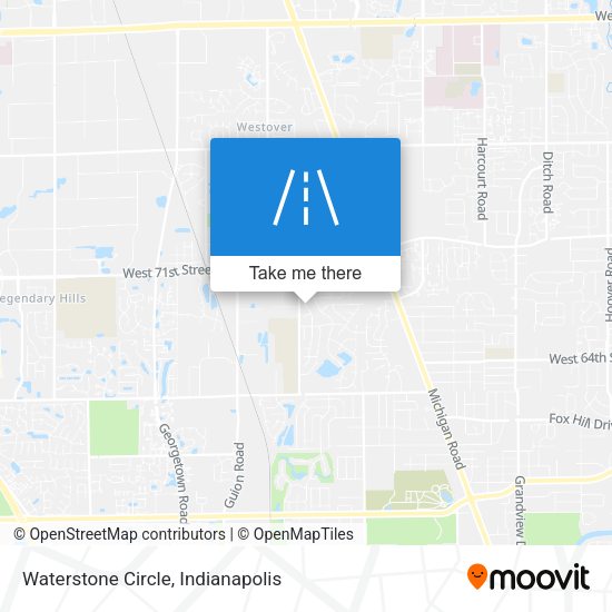 Waterstone Circle map