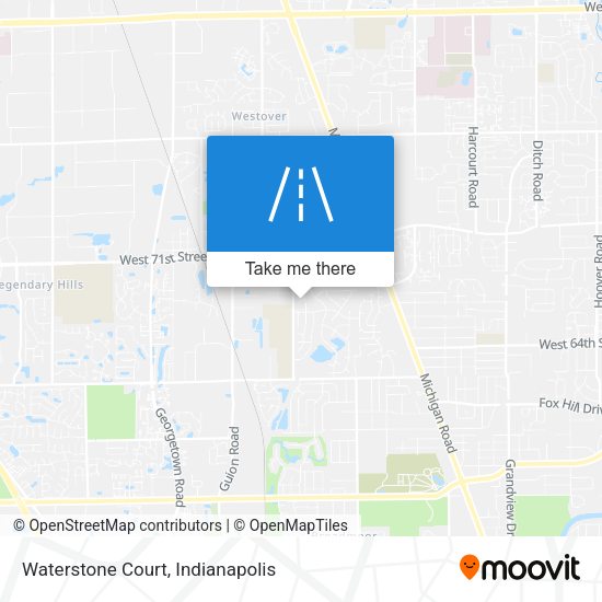 Mapa de Waterstone Court