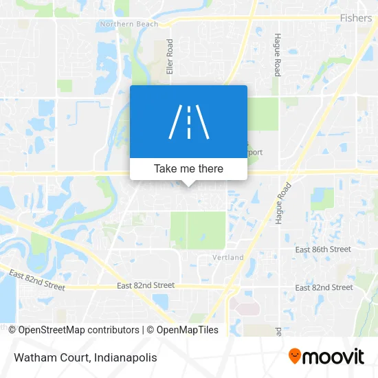 Watham Court map