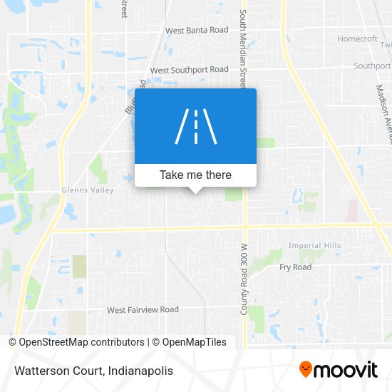 Watterson Court map