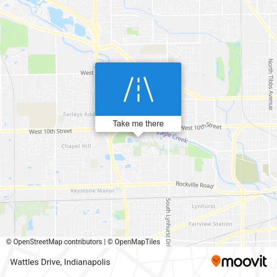 Wattles Drive map