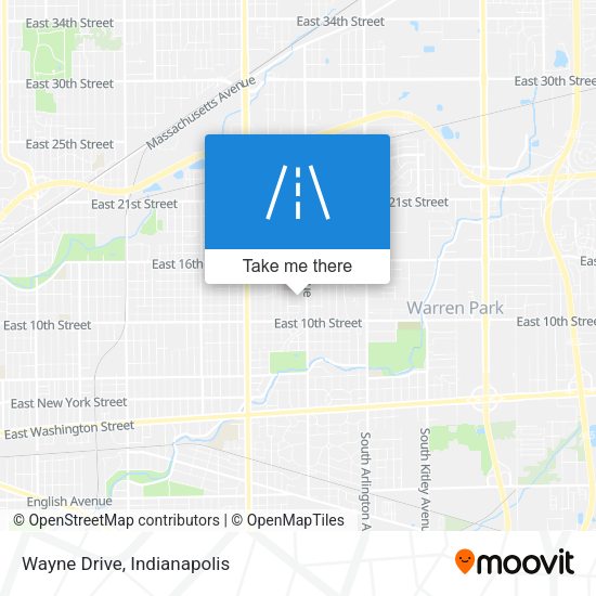 Mapa de Wayne Drive