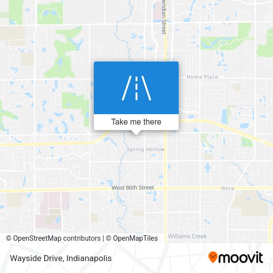 Mapa de Wayside Drive