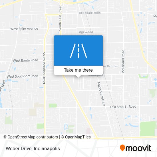 Mapa de Weber Drive