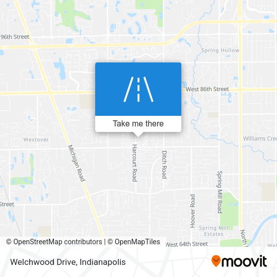 Welchwood Drive map