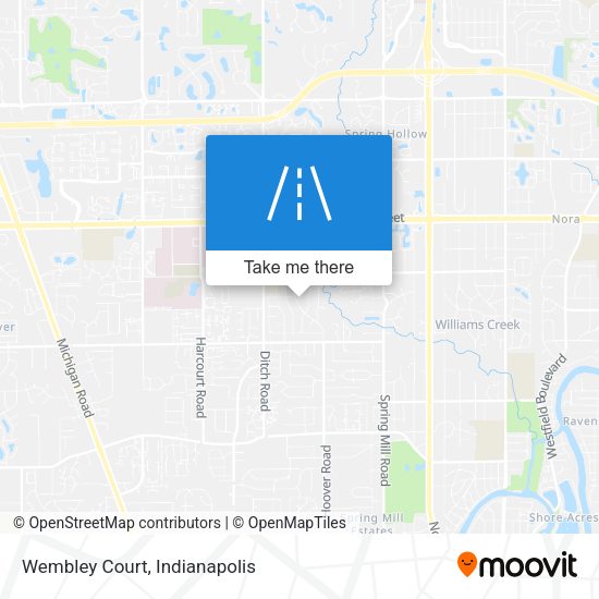 Wembley Court map