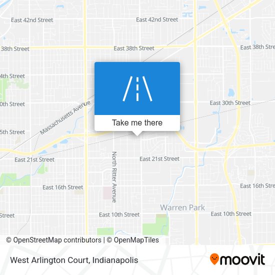 West Arlington Court map