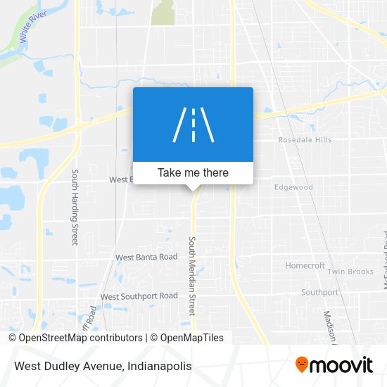 Mapa de West Dudley Avenue