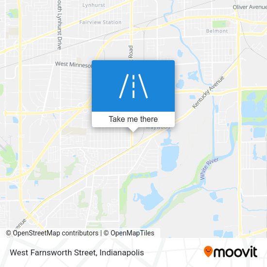 Mapa de West Farnsworth Street