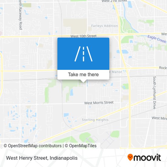 Mapa de West Henry Street