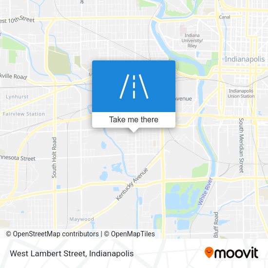 West Lambert Street map