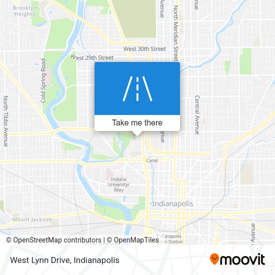 Mapa de West Lynn Drive