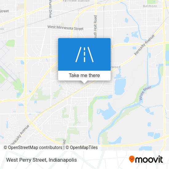 Mapa de West Perry Street