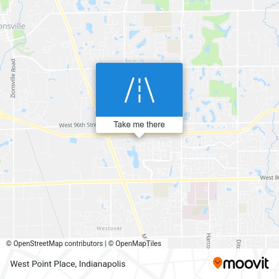 West Point Place map