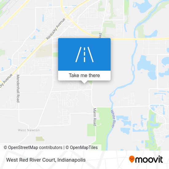 West Red River Court map
