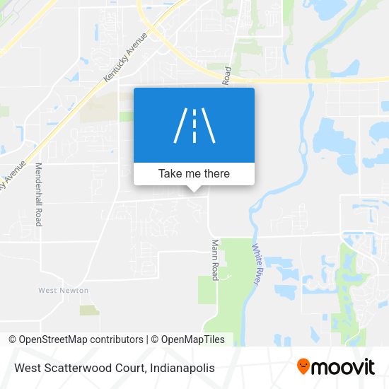 West Scatterwood Court map