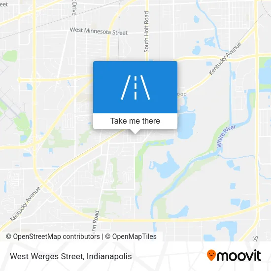 Mapa de West Werges Street