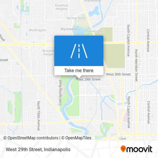 Mapa de West 29th Street