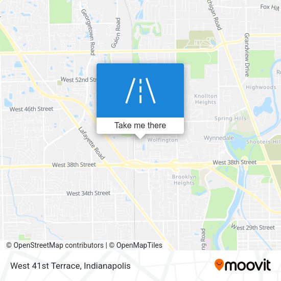 Mapa de West 41st Terrace