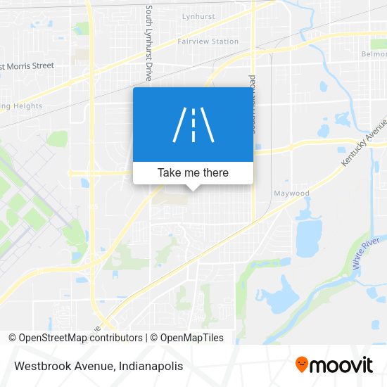 Westbrook Avenue map
