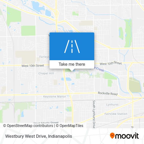 Mapa de Westbury West Drive