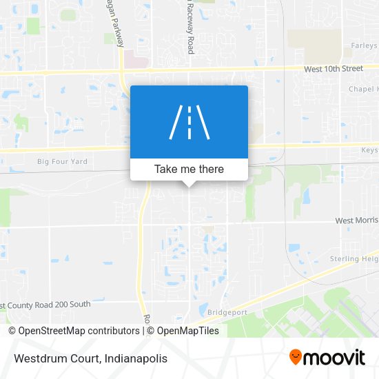 Mapa de Westdrum Court