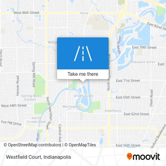 Westfield Court map