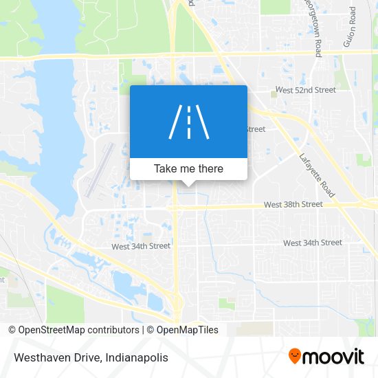 Mapa de Westhaven Drive