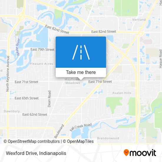 Wexford Drive map
