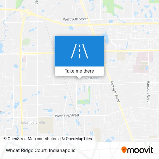 Wheat Ridge Court map