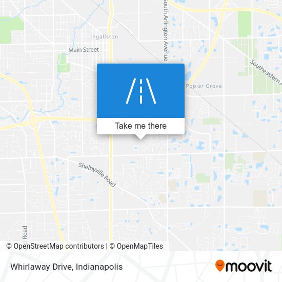 Mapa de Whirlaway Drive