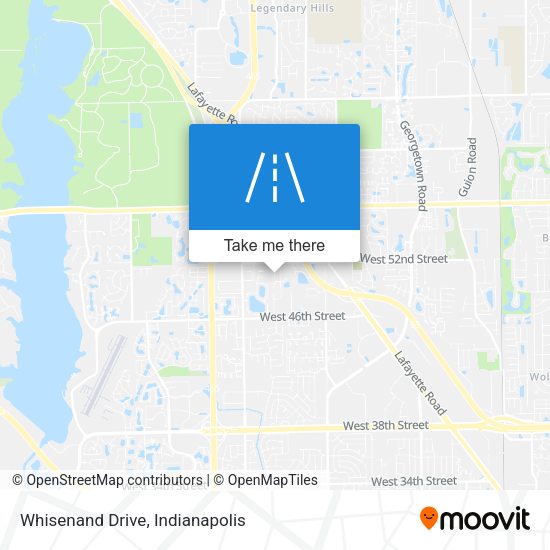 Mapa de Whisenand Drive