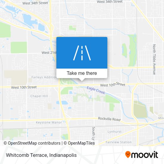 Whitcomb Terrace map