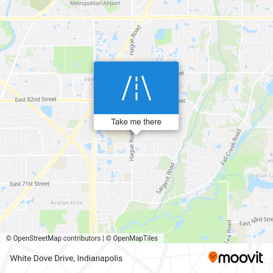 Mapa de White Dove Drive
